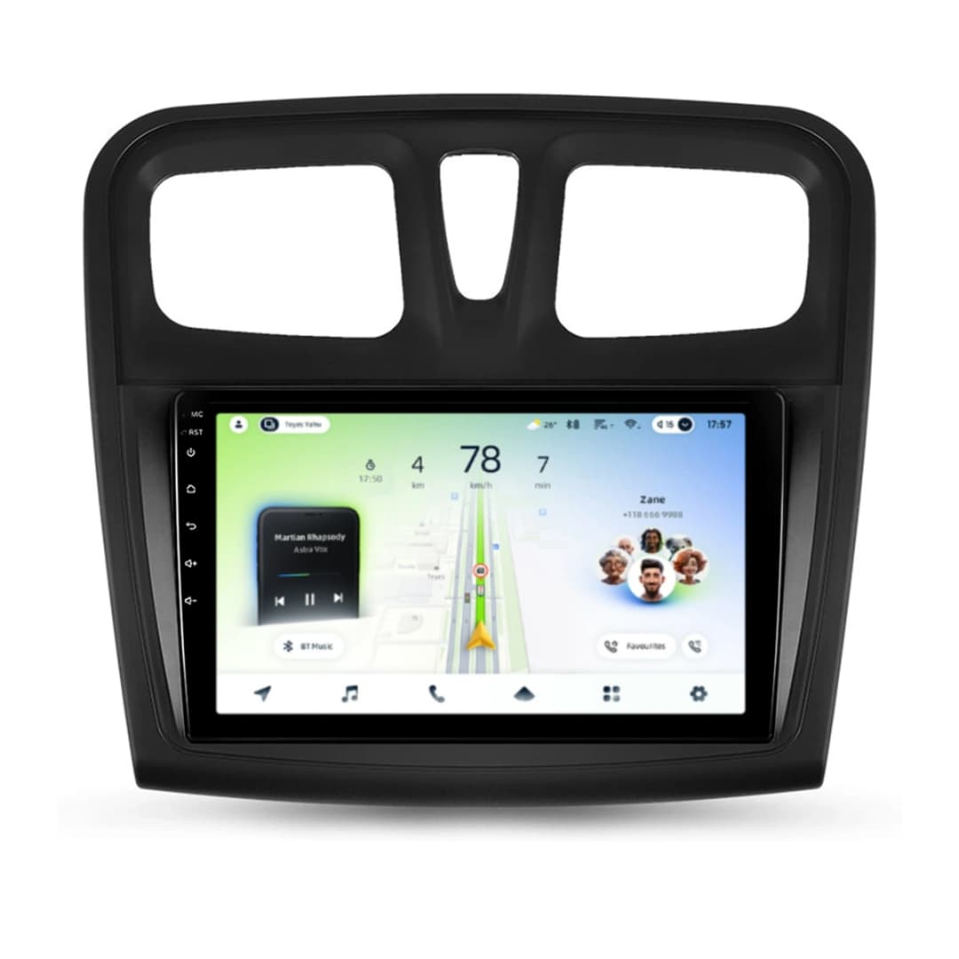 Navigatie Auto Teyes CC4L DTS Dacia Logan 2 2012-2016 6+64GB 9" QLED Qualcomm 2Ghz, Android 4G Bluetooth 5.1 DSP