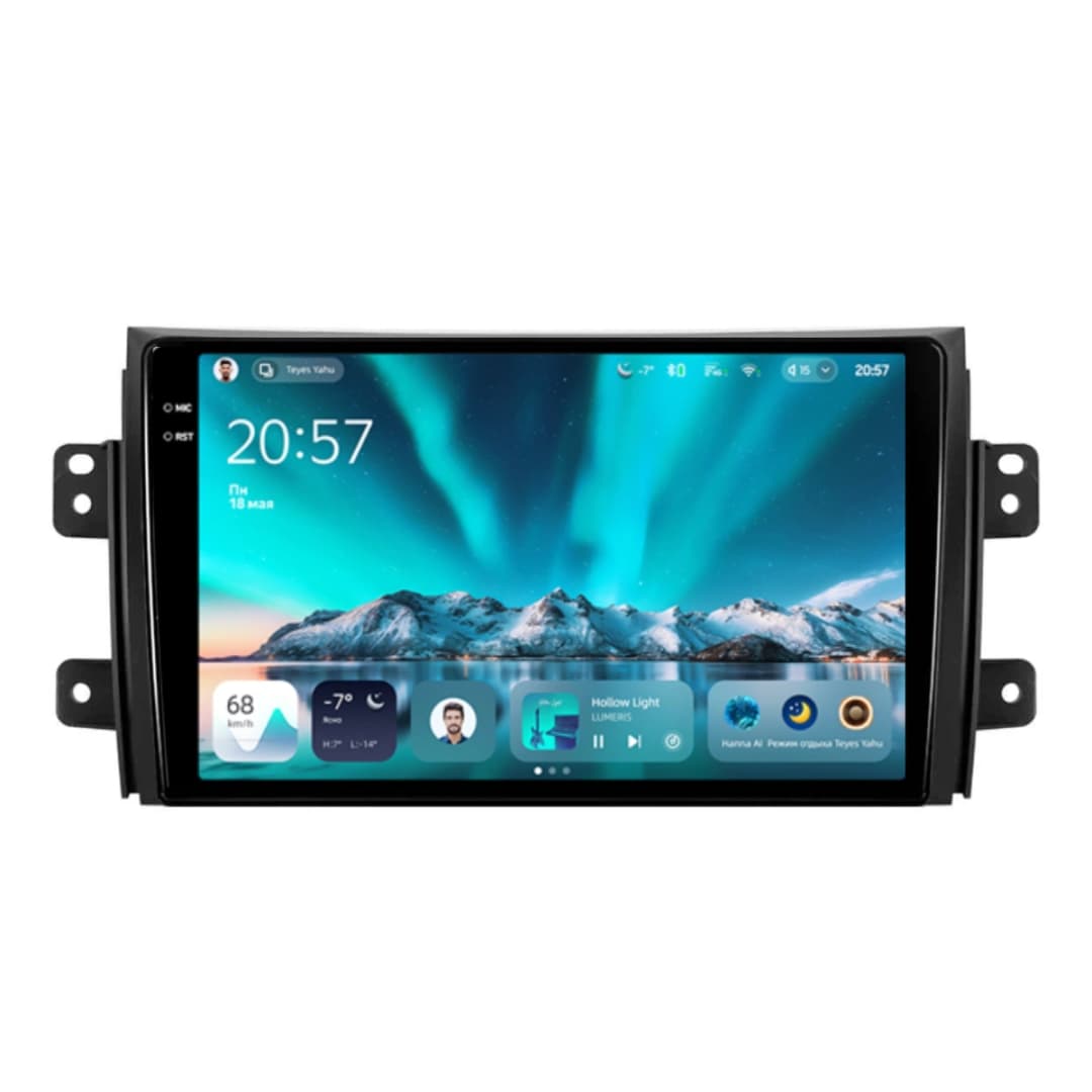 Navigatie Auto Teyes CC4 Fiat Sedici 2005-2014 6+64GB 9.5" QLED Octa-core 2.7Ghz, Android 4G Bluetooth 5.1 DSP