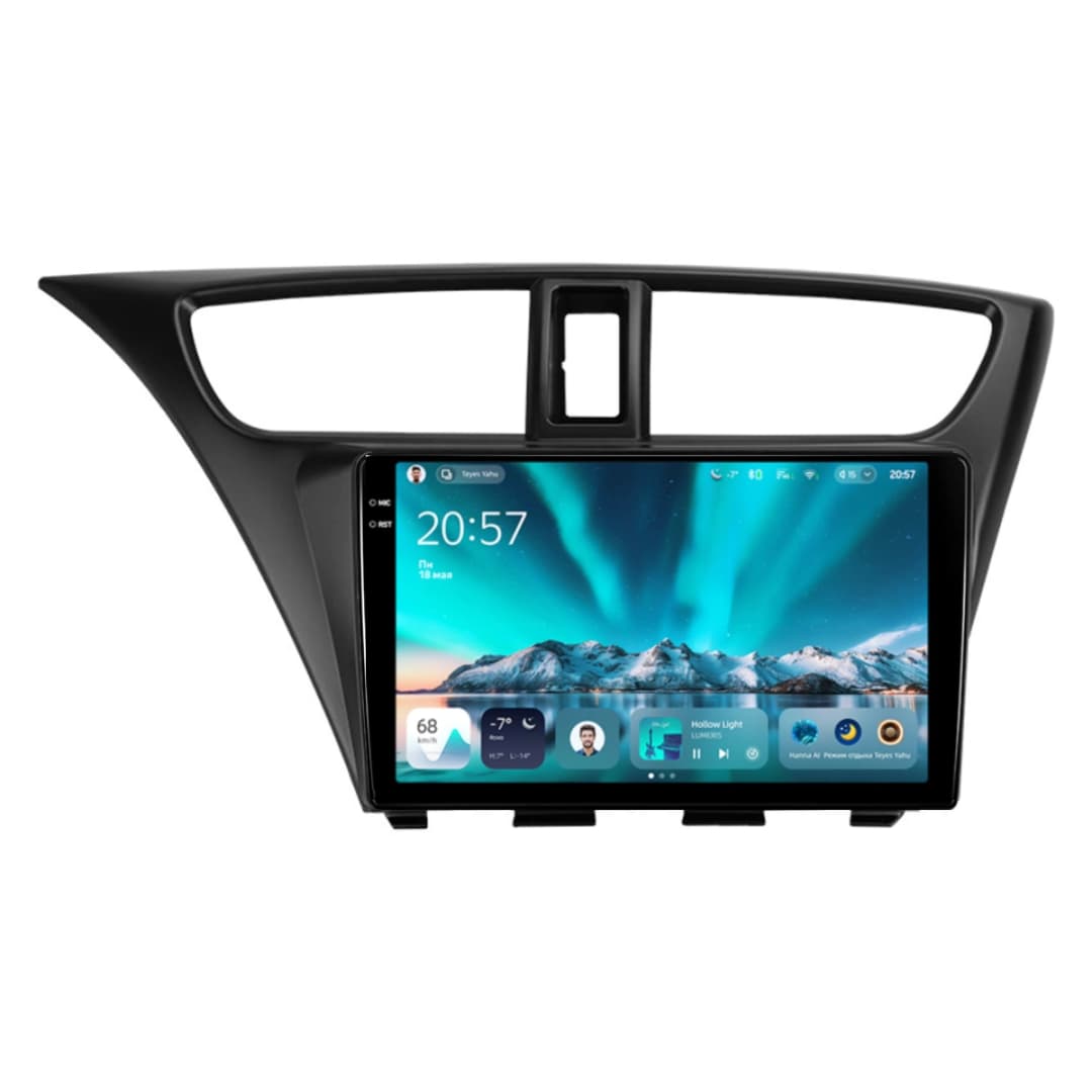 Navigatie Auto Teyes CC4 Honda Civic 9 2011-2017 6+64GB 9.5" QLED Octa-core 2.7Ghz, Android 4G Bluetooth 5.1 DSP