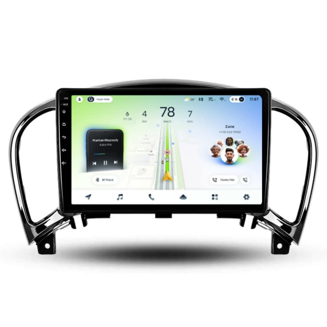 Navigatie Auto Teyes CC4L DTS Nissan Juke 2010-2014 6+64GB 9" QLED Qualcomm 2Ghz, Android 4G Bluetooth 5.1 DSP