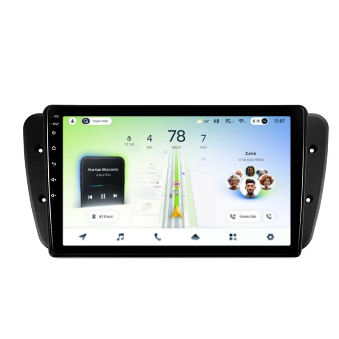 Navigatie Auto Teyes CC4L DTS Seat Ibiza 4 2008-2017 6+64GB 9" QLED Qualcomm 2Ghz, Android 4G Bluetooth 5.1 DSP