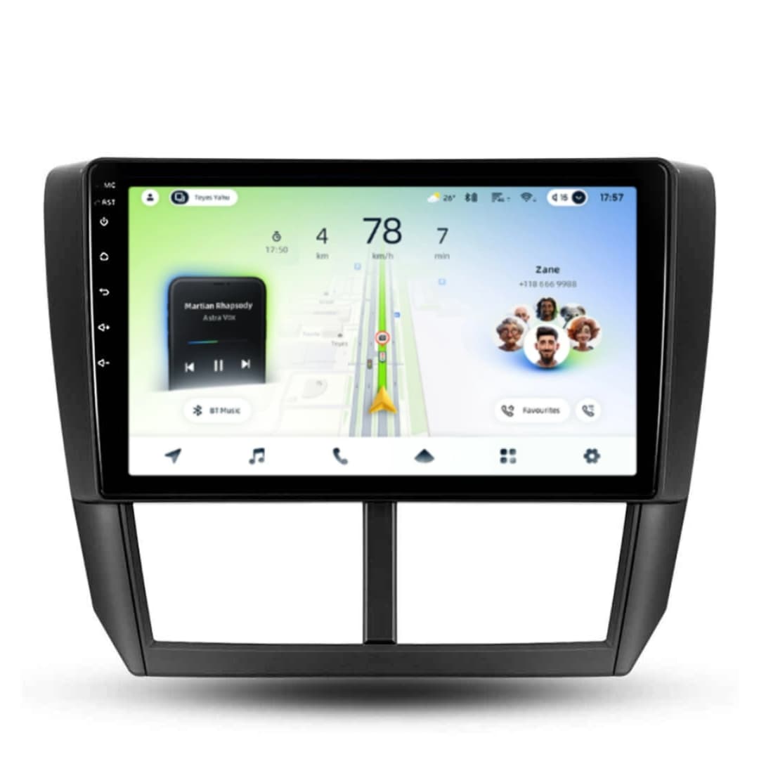 Navigatie Auto Teyes CC4L DTS Subaru Impreza 2007-2011 6+64GB 9" QLED Qualcomm 2Ghz, Android 4G Bluetooth 5.1 DSP