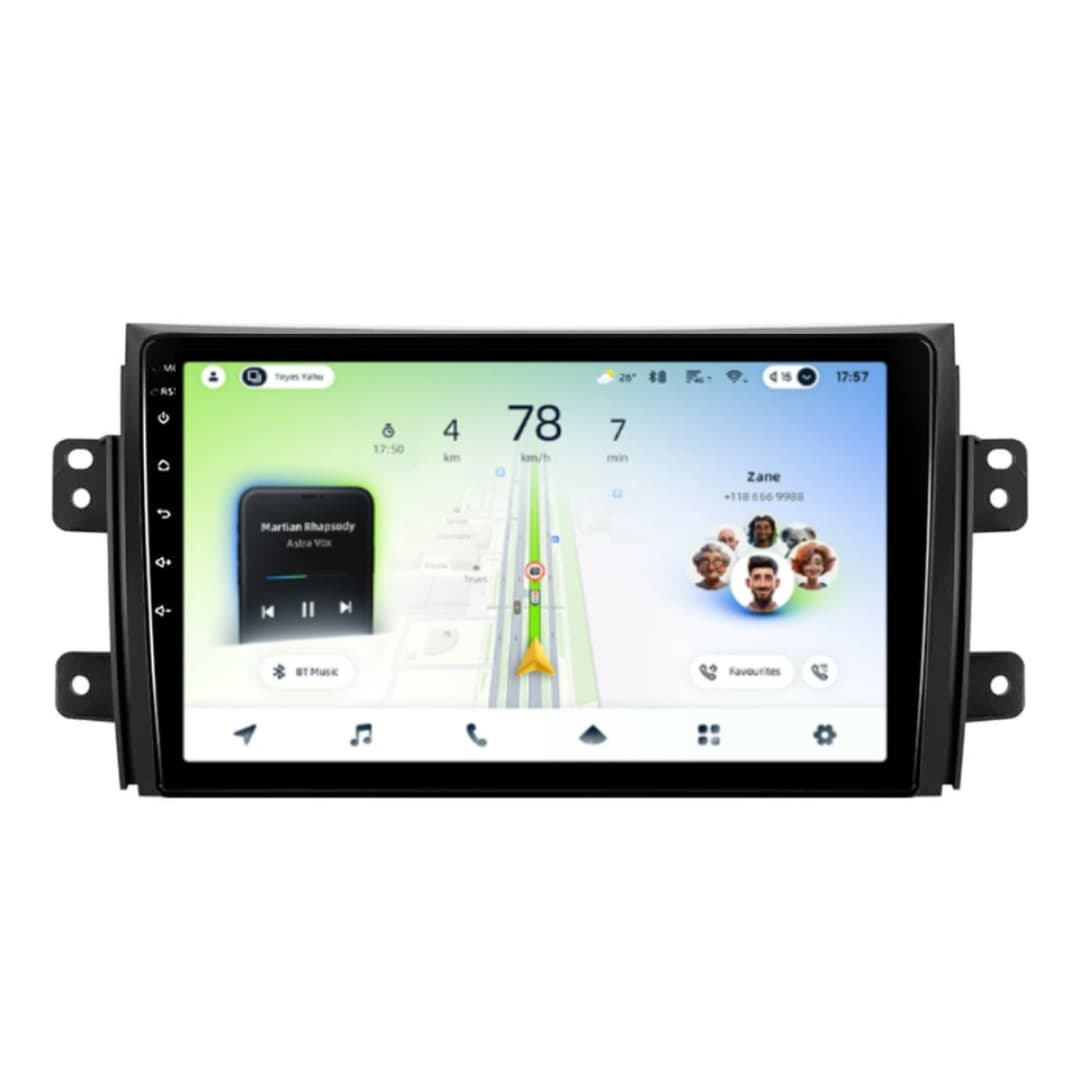 Navigatie Auto Teyes CC4L DTS Suzuki SX4 1 2006-2014 6+64GB 9" QLED Qualcomm 2Ghz, Android 4G Bluetooth 5.1 DSP