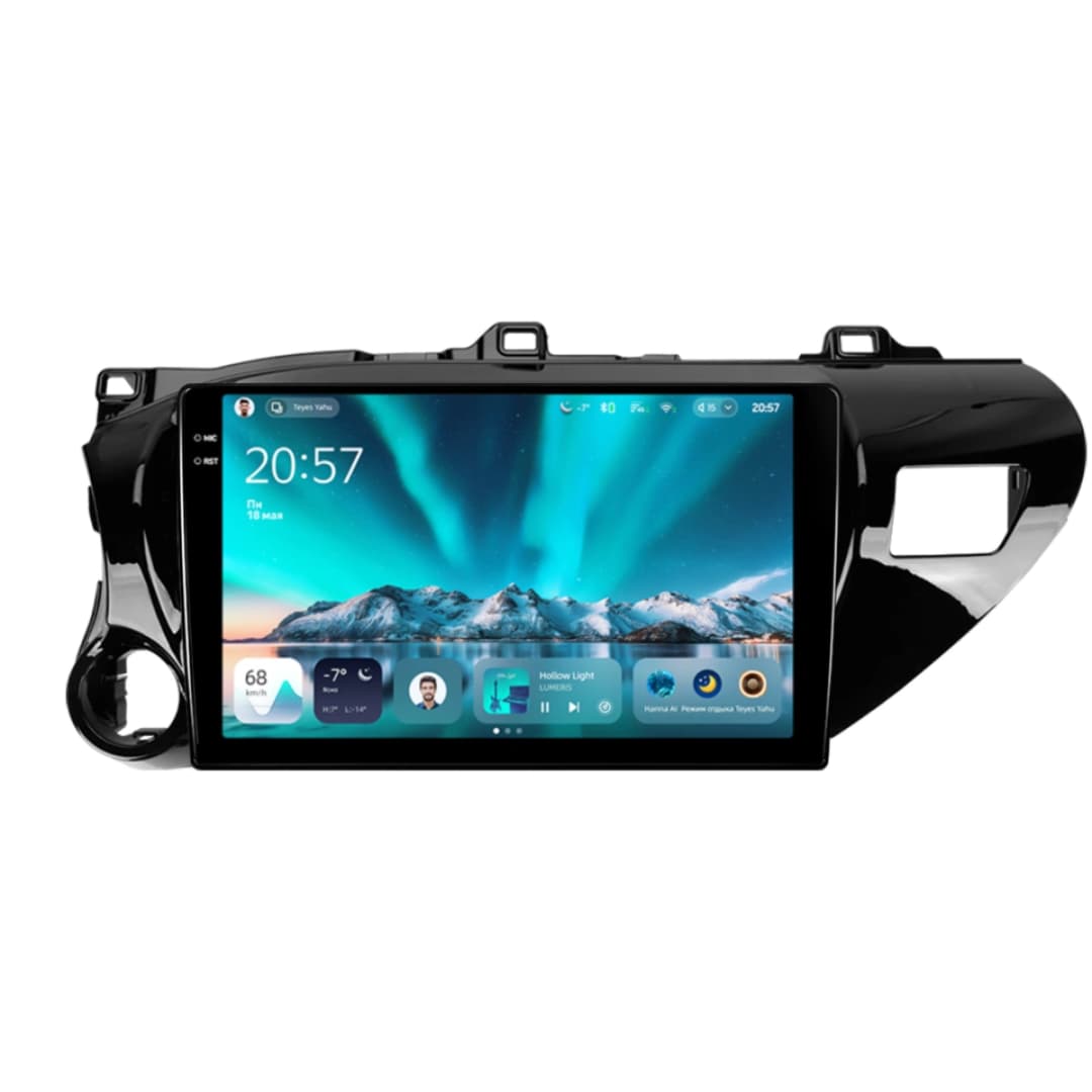 Navigatie Auto Teyes CC4 Toyota Hilux 2015-2020 8+128GB 10.36" QLED Octa-core 2.7Ghz, Android 4G Bluetooth 5.1 DSP
