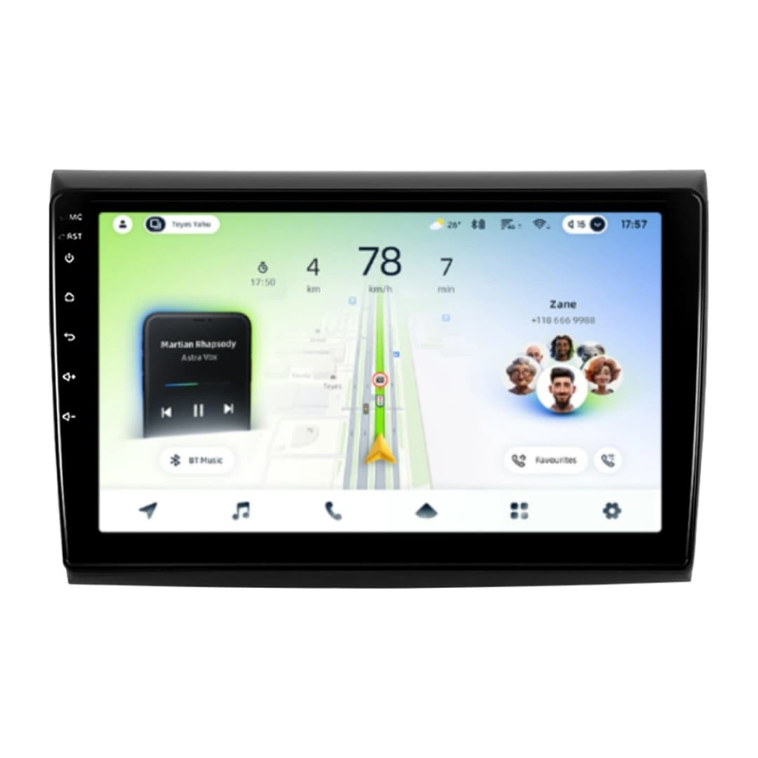 Navigatie Auto Teyes CC4L DTS Fiat Bravo 2007-2014 6+64GB 9" QLED Qualcomm 2Ghz, Android 4G Bluetooth 5.1 DSP