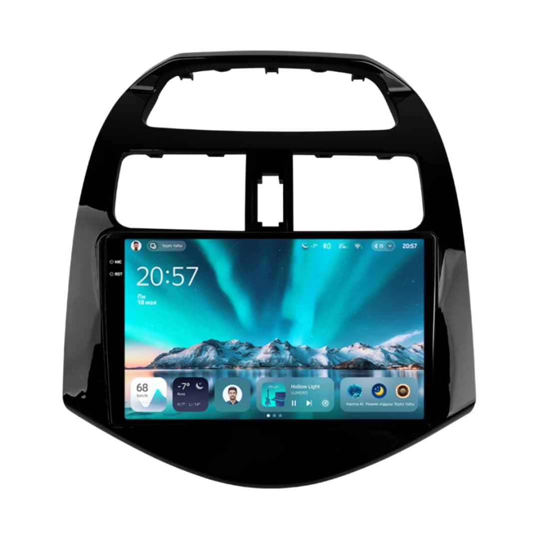 Navigatie Auto Teyes CC4 Chevrolet Spark M300 2009-2016 6+64GB 9.5" QLED Octa-core 2.7Ghz, Android 4G Bluetooth 5.1 DSP
