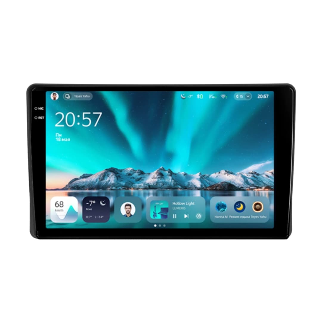 Navigatie Auto Teyes CC4 Fiat Panda 2003-2012 6+128GB 9.5" QLED Octa-core 2.7Ghz, Android 4G Bluetooth 5.1 DSP