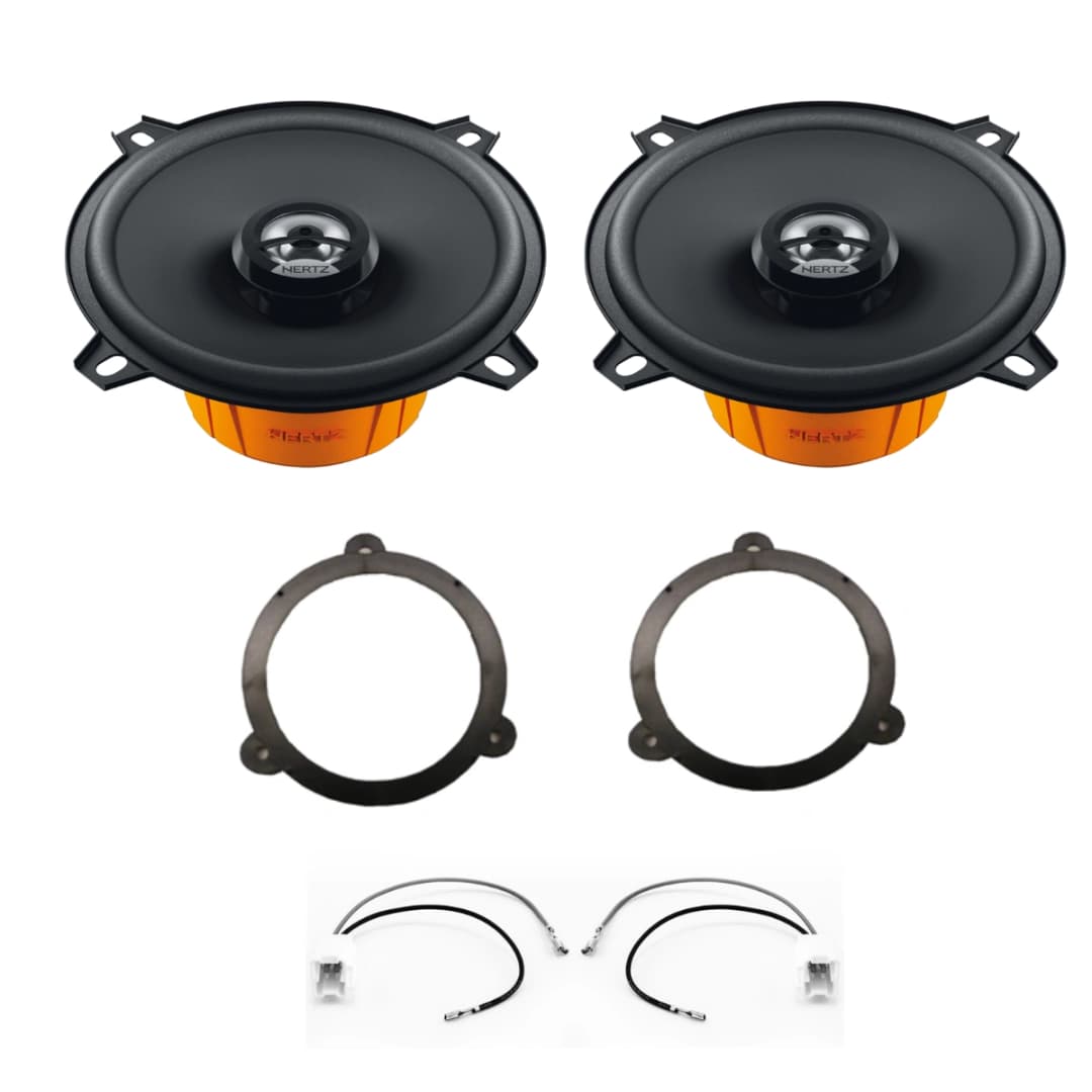 Pachet difuzoare auto usi Spate Renault Clio 4 2012-2015 Hertz Dieci 60 W