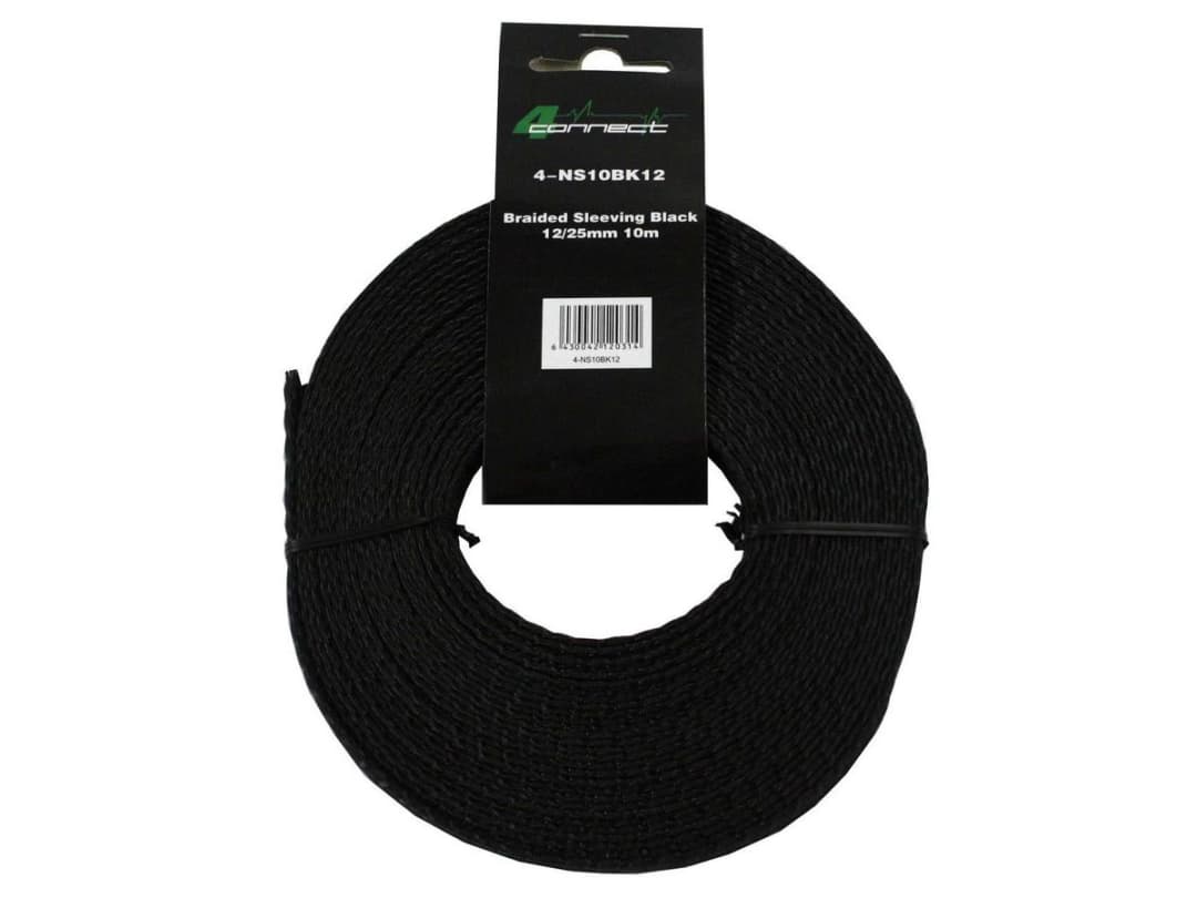 Tresa Cablu FOUR Connect 4-NS10BK12, 10 M, Negru, 12/25 mm