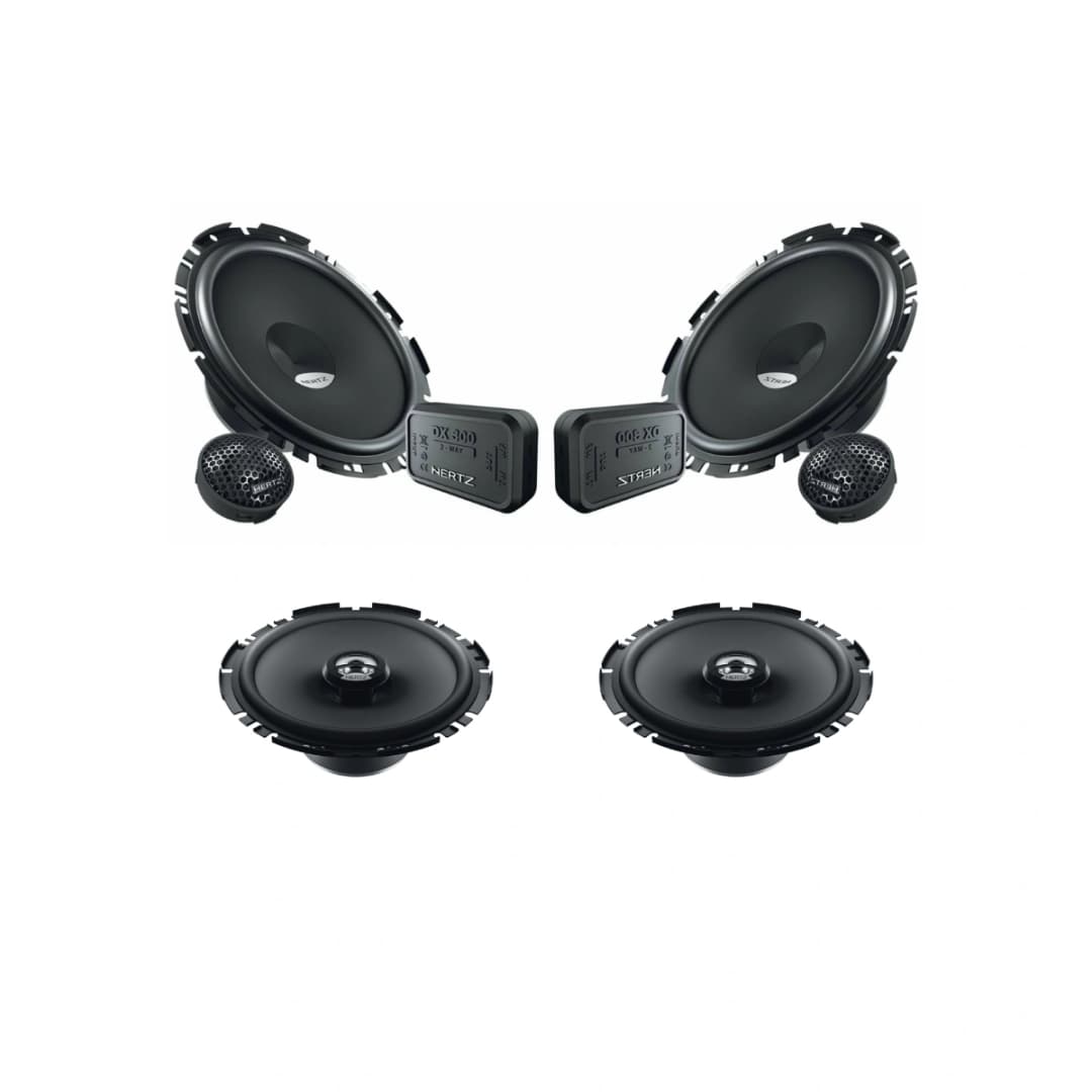 Pachet difuzoare auto dedicat Citroën C3 I facelift 2005 - 2009 Hertz Dieci 80 W